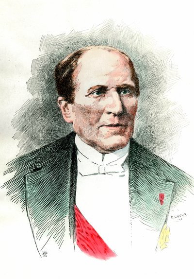 Portrait de Georges Eugène Haussmann, dit Baron Haussmann - French School