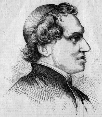 Portrait de Giacomo Antonelli (1808-1878), cardinal italien et secrétaire d