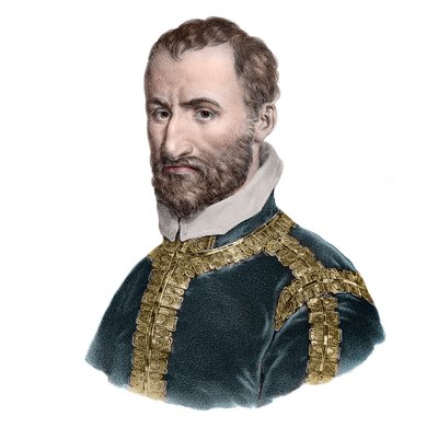 Portrait de Giovanni Pierluigi da Palestrina (1525-1594), compositeur italien - French School