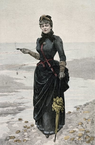 Portrait de Gyp (Sibylle Gabrielle Marie Antoinette Riquetti de Mirabeau, comtesse de Martel de Janville) (1849-1932), écrivain français - French School