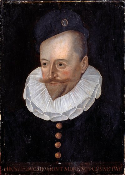 Portrait de Henri I Duc de Montmorency, Connétable de France (1534-1614) - French School