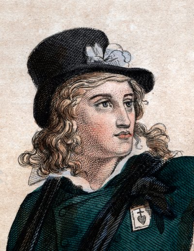 Portrait de Henri du Vergier, comte de La Rochejaquelein (1772-1794), général de l