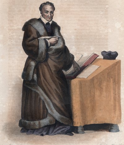 Portrait de Jacques Amyot (1513-1593), évêque, écrivain et traducteur français - French School