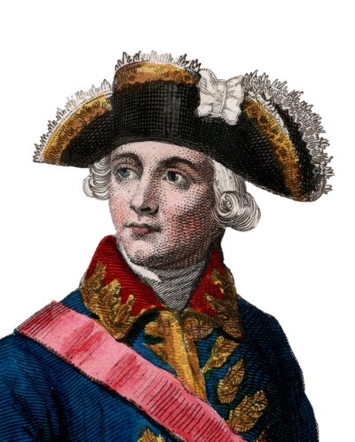 Portrait de Jacques Antoine Hippolyte, comte de Guibert (1743-1790) - French School