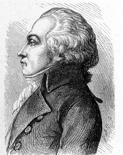 Portrait de Jacques Constantin Perier - dans « Album de la Science; savants illustres; Grandes découvertes » 1896. - French School