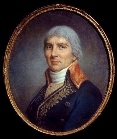 Portrait de Jacques François Coquille dit Dugommier. Peinture anonyme de l