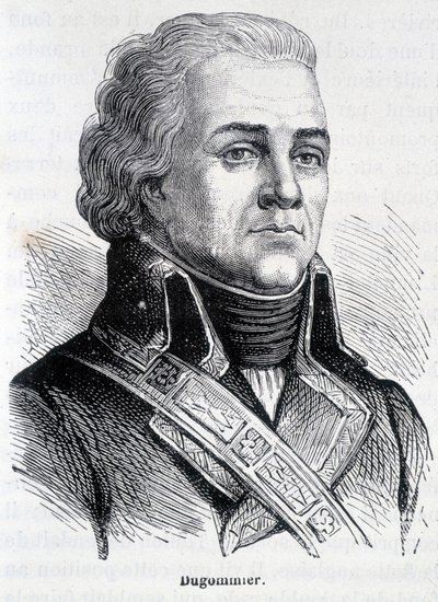 Portrait de Jacques François Coquille dit Dugommier, général français (1738 -1794) - dans « L
