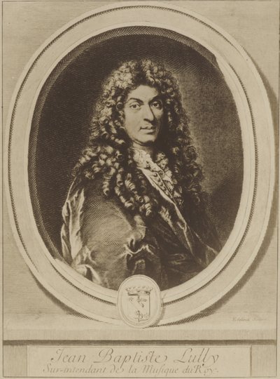 Portrait de Jean-Baptiste Lully - French School