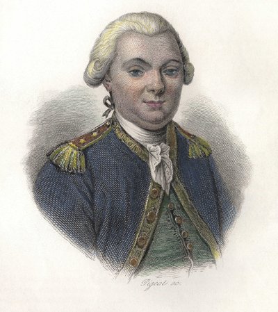 Portrait de Jean-François Galaup, Comte de La Pérouse - French School