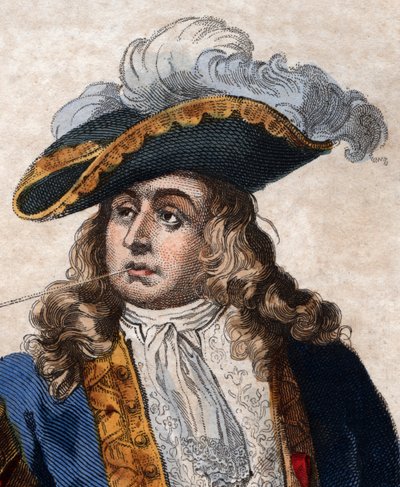 Portrait de Jean Bart (1650-1702), corsaire français - French School