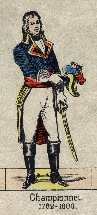 Portrait de Jean Étienne Championet, général français (1762-1800). Image d