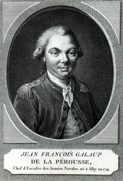 Portrait de Jean François Galaup de La Pérouse (1741-88) - French School