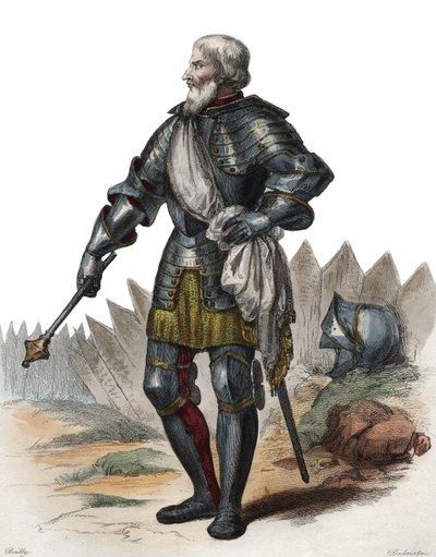 Portrait de Jean II Le Maingre, dit Boucicaut (1366-1421) - French School