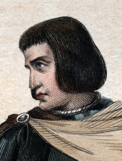 Portrait de Jean Juvénal des Ursins (1360-1431), juge français - French School