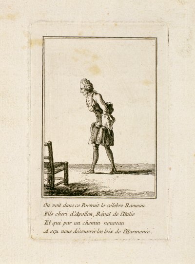 Portrait de Jean Philippe Rameau (1683-1764) - French School