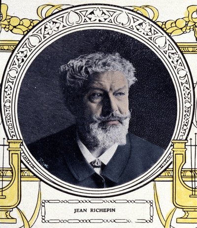 Portrait de Jean Richepin (1849-1926), écrivain français - French School