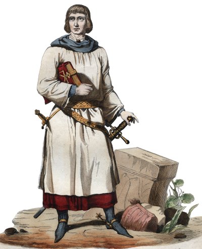 Portrait de Jean de Joinville - French School