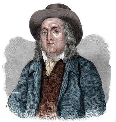 Portrait de Jeremy Bentham (1748-1832) - French School
