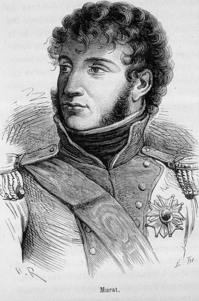 Portrait de Joachim Murat (1767-1815) - dans "L