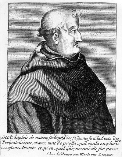 Portrait de John Duns Scotus (c.1265-c.1308) - French School