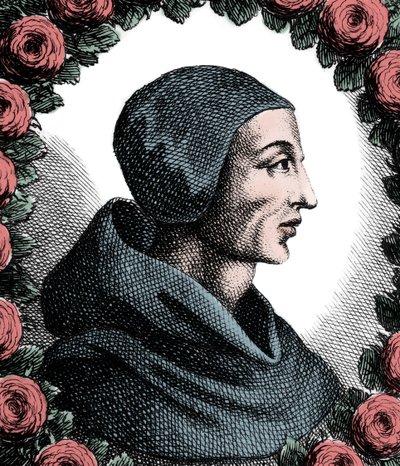 Portrait de John Duns Scotus (vers 1265-vers 1308) - French School