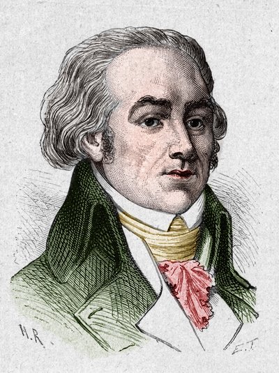 Portrait de Joseph Geneviève, comte de Puisaye - French School
