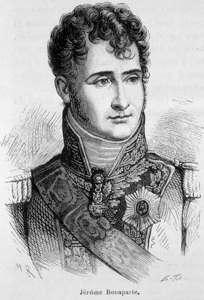Portrait de Jérôme Bonaparte (1784 - 1860) - dans « L