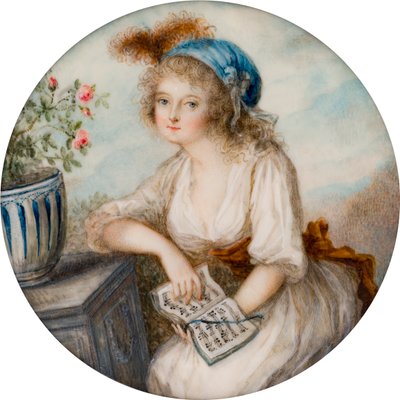 Portrait de Lady Lucy Byng, 1ère comtesse de Bradford - French School