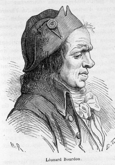 Portrait de Léonard Bourdon (1754-1807), politicien français - dans "L
