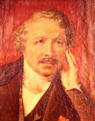 Portrait de Louis-Jacques Daguerre (1787-1851) - French School