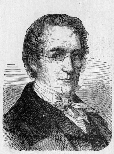 Portrait de Louis-Joseph Gay-Lussac (1778 - 1850) - Album de la Science; savants illustres; Grandes découvertes 1896 - French School