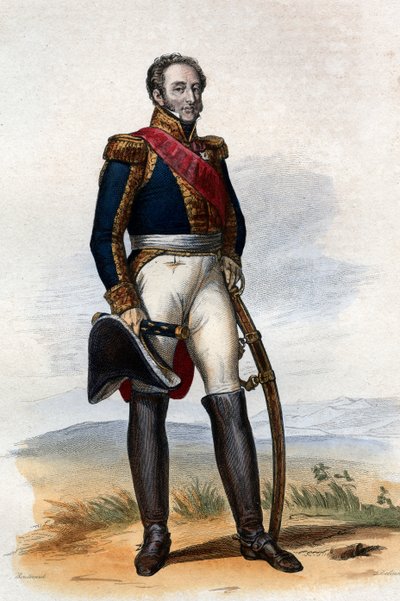 Portrait de Louis Gabriel Suchet (1770-1826), 1er Duc d