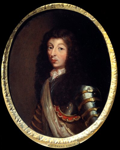 Portrait de Louis II Prince de Bourbon, le Grand Condé - French School