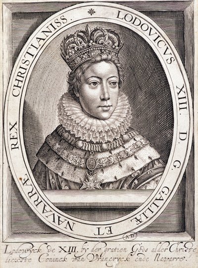 Portrait de Louis XIII, jeune. - French School