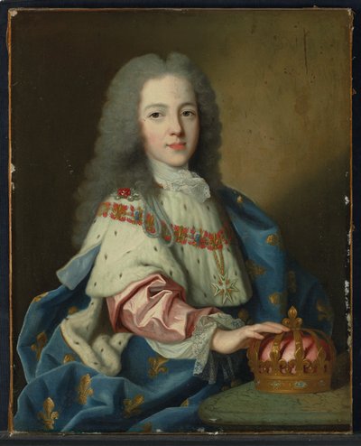 Portrait de Louis XV enfant - French School
