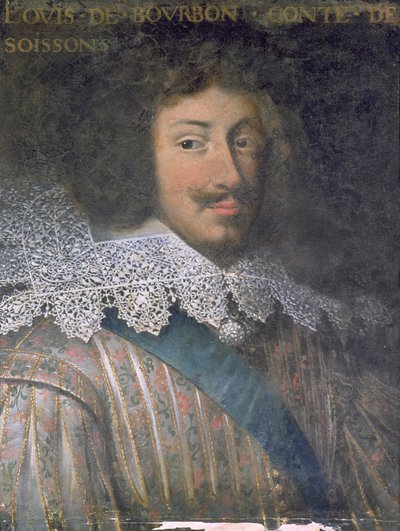 Portrait de Louis de Bourbon (1604-41) Comte de Soissons - French School