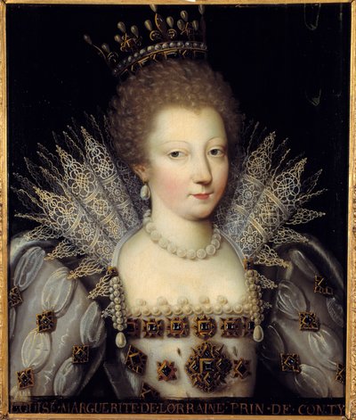 Portrait de Louise Marguerite de Lorraine, princesse de Conti - French School
