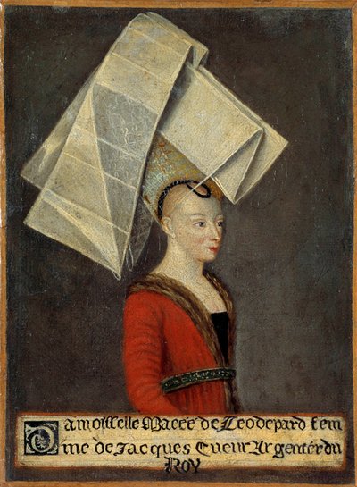 Portrait de Macee de Leodepard - French School