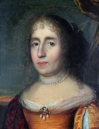 Portrait de Madame de Scudéry (1607-1701) - French School