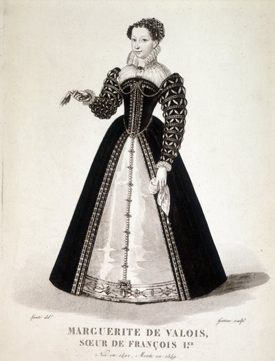 Portrait de Marguerite de Navarre (Marguerite de Valois, Marguerite d