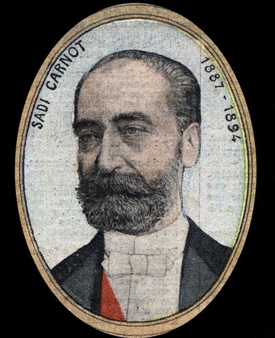 Portrait de Marie François Sadi Carnot (1837-1894), président de la République française - French School