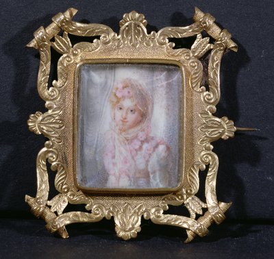 Portrait de Marie Laczinska (1786-1817) Comtesse Walewska - French School