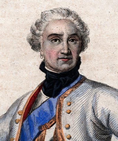 Portrait de Maurice de Saxe (1696-1750) - French School