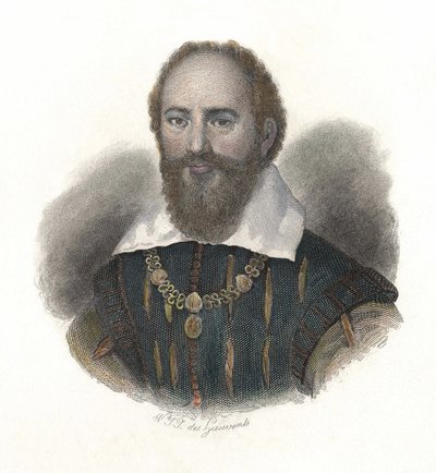 Portrait de Maximilien de Béthune, Baron de Rosny et Duc de Sully - French School
