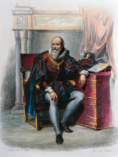 Portrait de Maximilien de Béthune, duc de Sully - French School