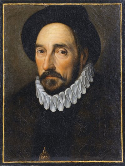 Portrait de Michel de Montaigne - French School