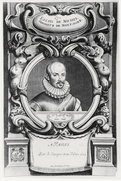 Portrait de Michel de Montaigne - French School