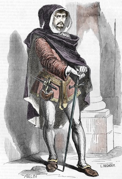Portrait de Michelotto Corella - French School