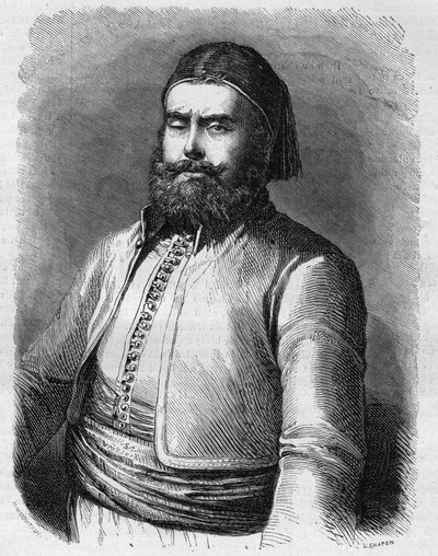 Portrait de Mohammed Saïd (1822-1863), Vice-roi (Pacha) d