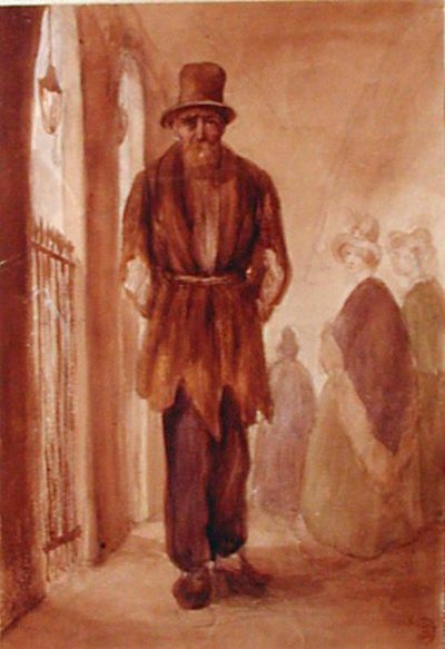 Portrait de Monsieur Chodruc-Duclos au Palais Royal, c.1820 - French School